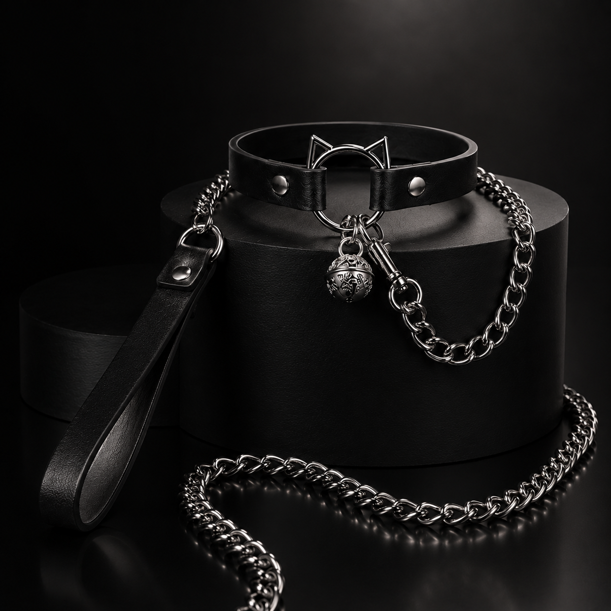 Feline Ritual Collar and Leash Set