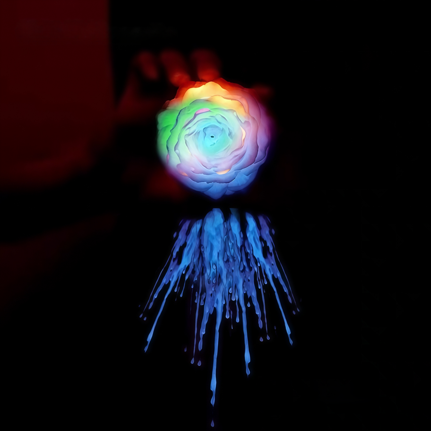 Luminous Rainbow Low-Temp Candles