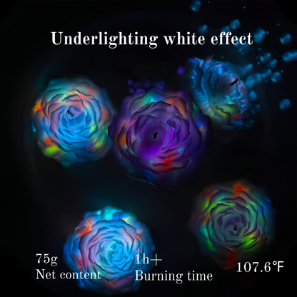 Luminous Rainbow Low-Temp Candles