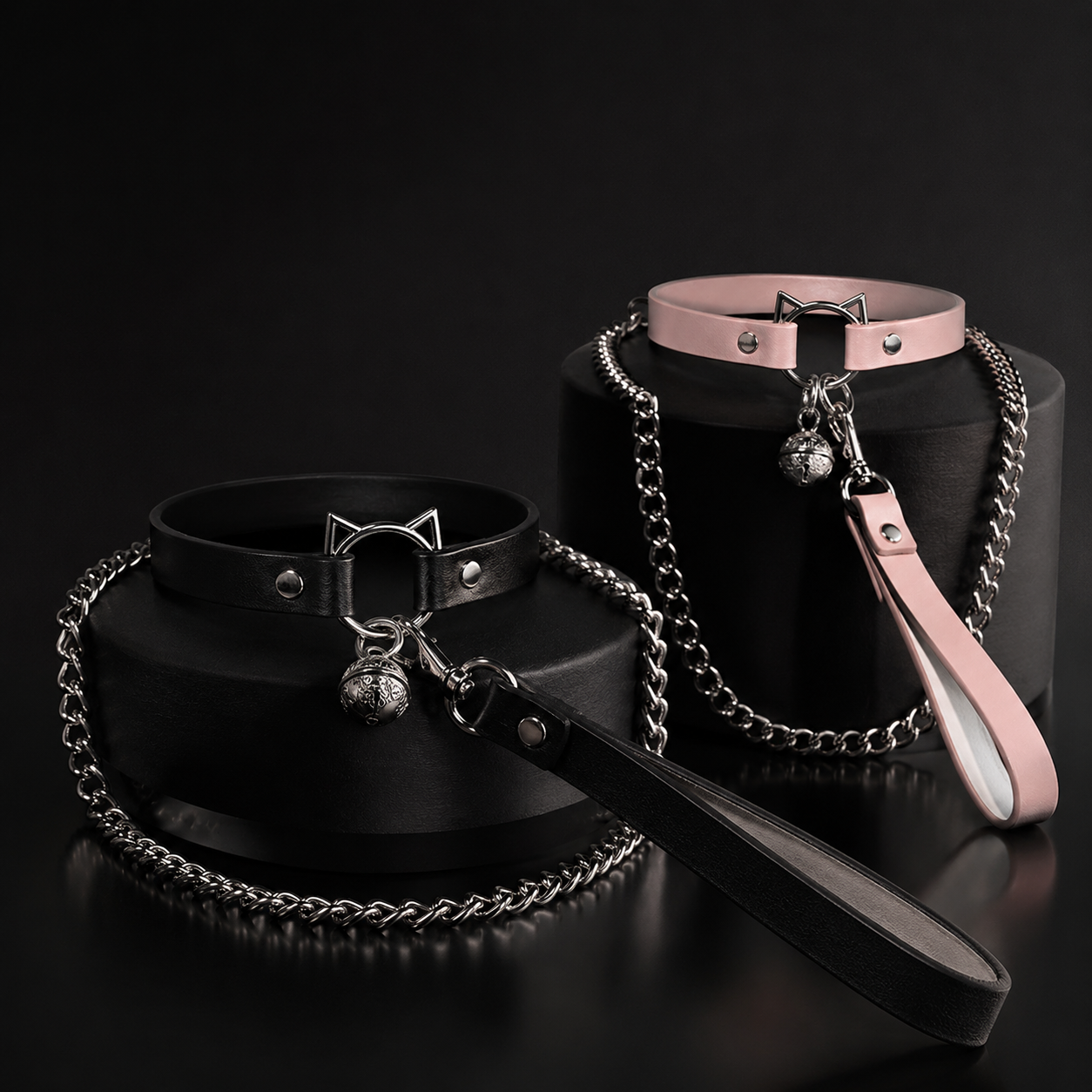 Feline Ritual Collar and Leash Set