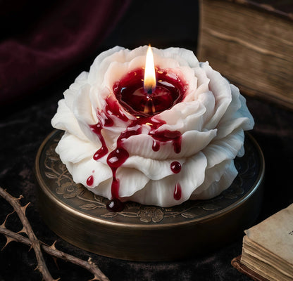✨ Molten Heart Core Peony Candle - Peelable Sensory Drip ✨ Skin-Safe Low Temp ✨ Intimate SPA & Massage Wax ✨