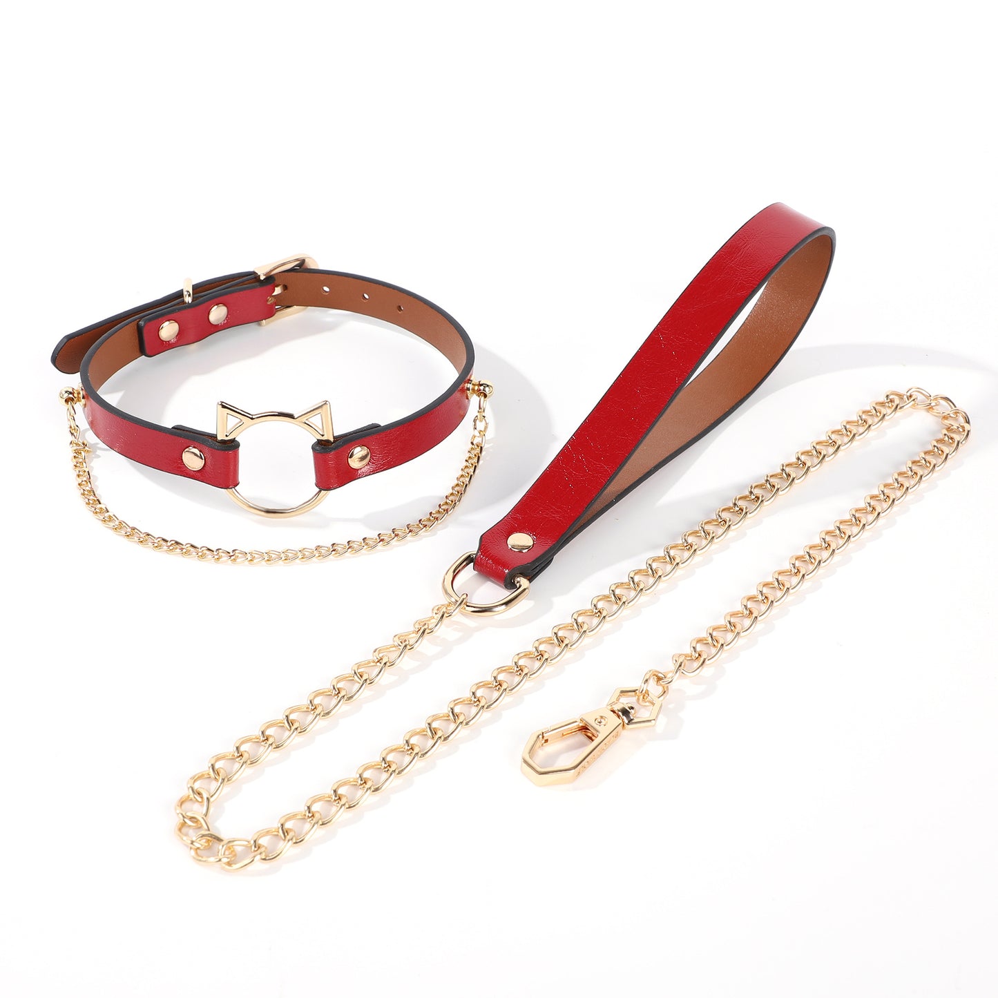Feline Ritual Collar and Leash Set