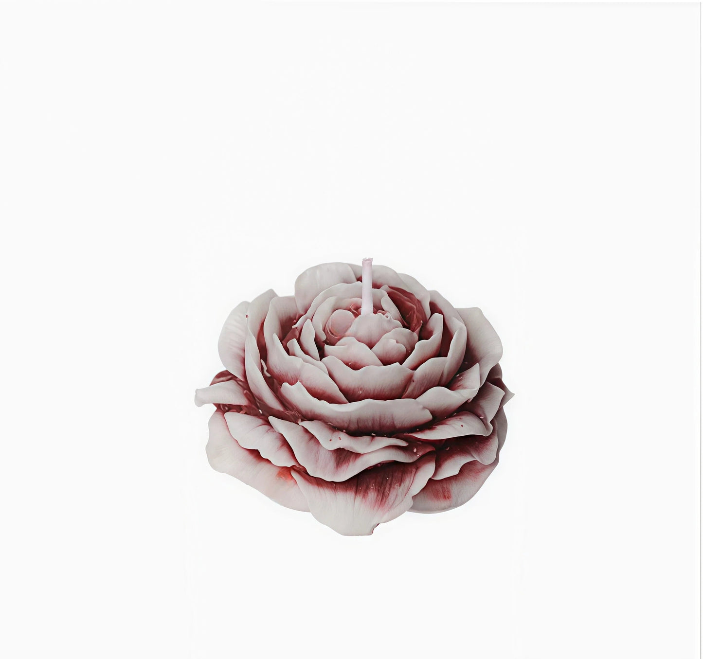 ✨ Dual-Tone Peony Massage Candle | 42°C Skin-Safe Low Temp Wax | Peelable Sensory Spa Gift