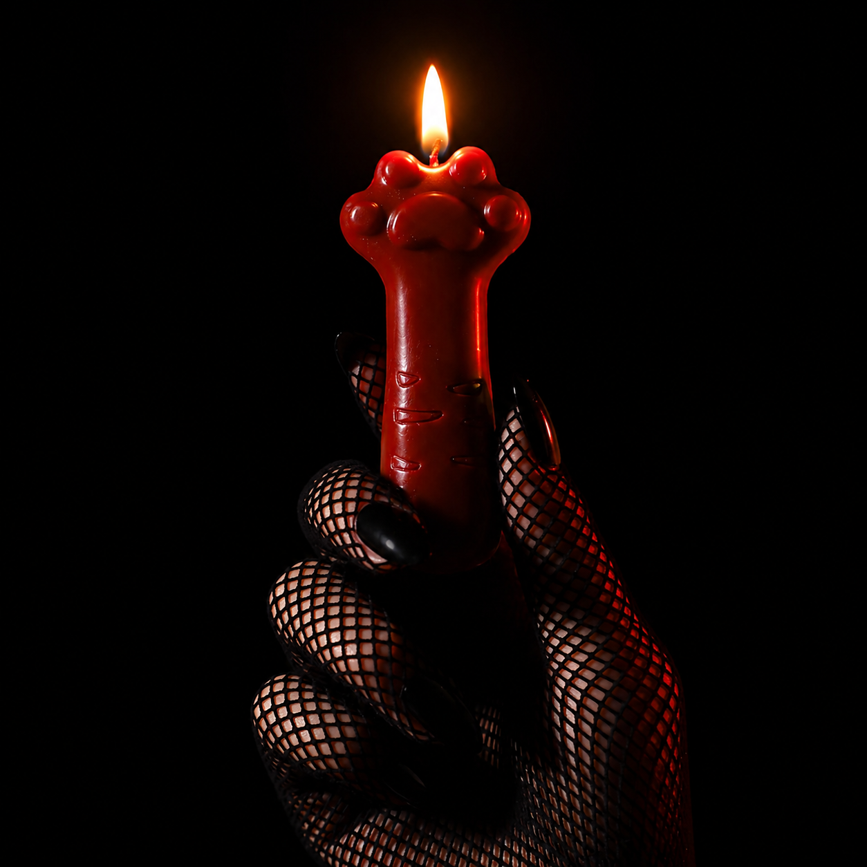 Wildry™ The Feline Touch | Playful Kitten Paw Low-Temperature Candle Stick