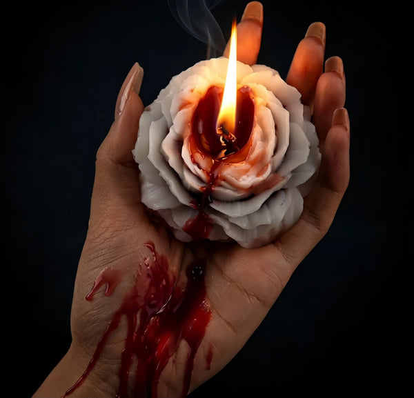 ✨ Molten Heart Peony Ritual Candle
