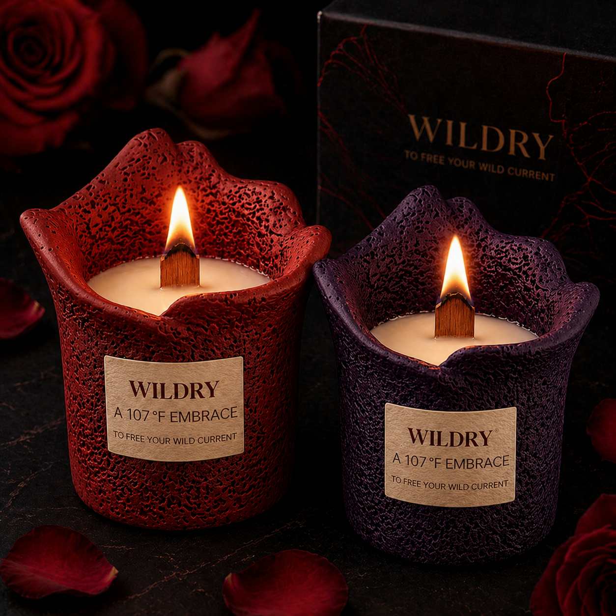 The Midnight Series: Sensory Massage Candle & Game Deck
