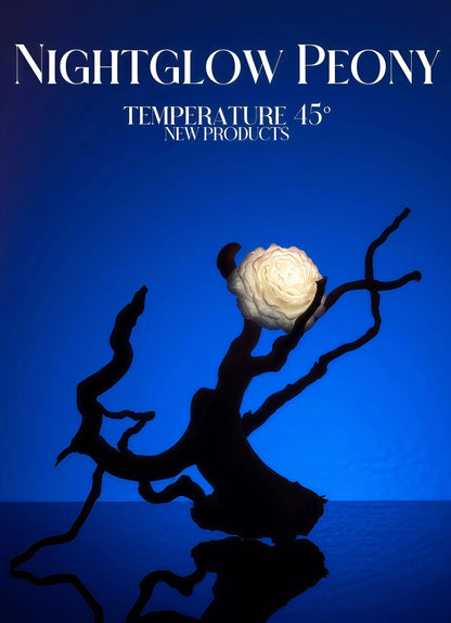 Wildry Luminous Peony | 42°C Low-Temperature Sensory Massage Candle & Decor